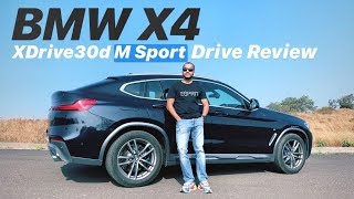 BMW X4 xDrive30d M Sport - Drive Review (Hindi + English)