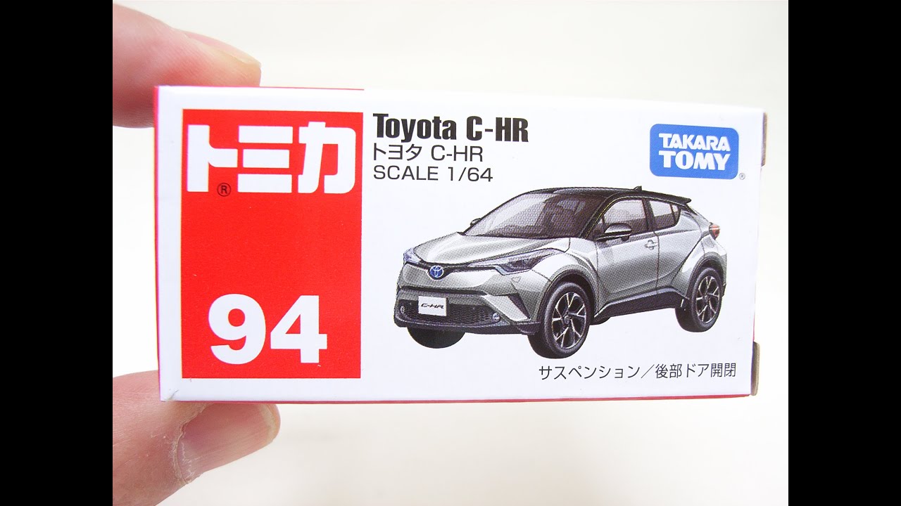 【新車】トミカ　トヨタ　C-HR　No94　開封　TOMICA 　TOYOTA C-HR