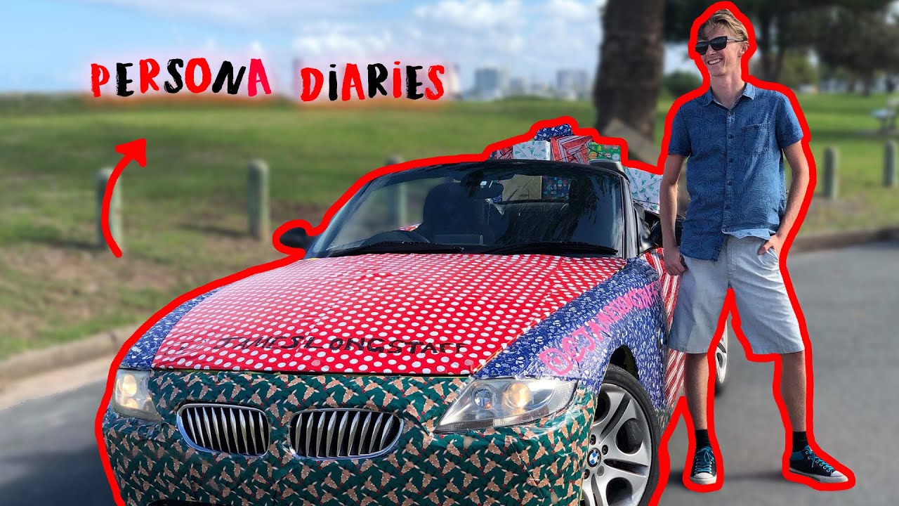 CHRISTMAS WRAPPING A BMW Z4! - PERSONA DIARIES