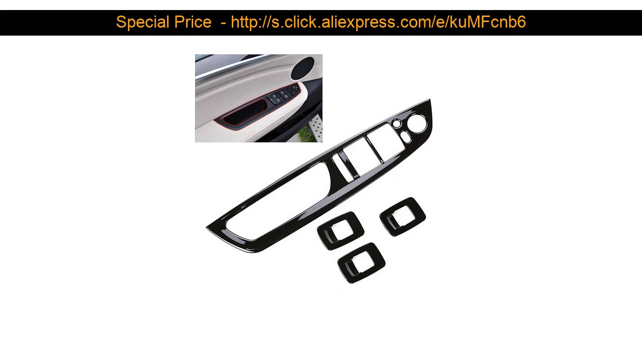 ⭐️ Cheap For BMW X5 E70 07-13 / X6 E71 08-2014 ABS Door Armrest Window Switch Covers Trim