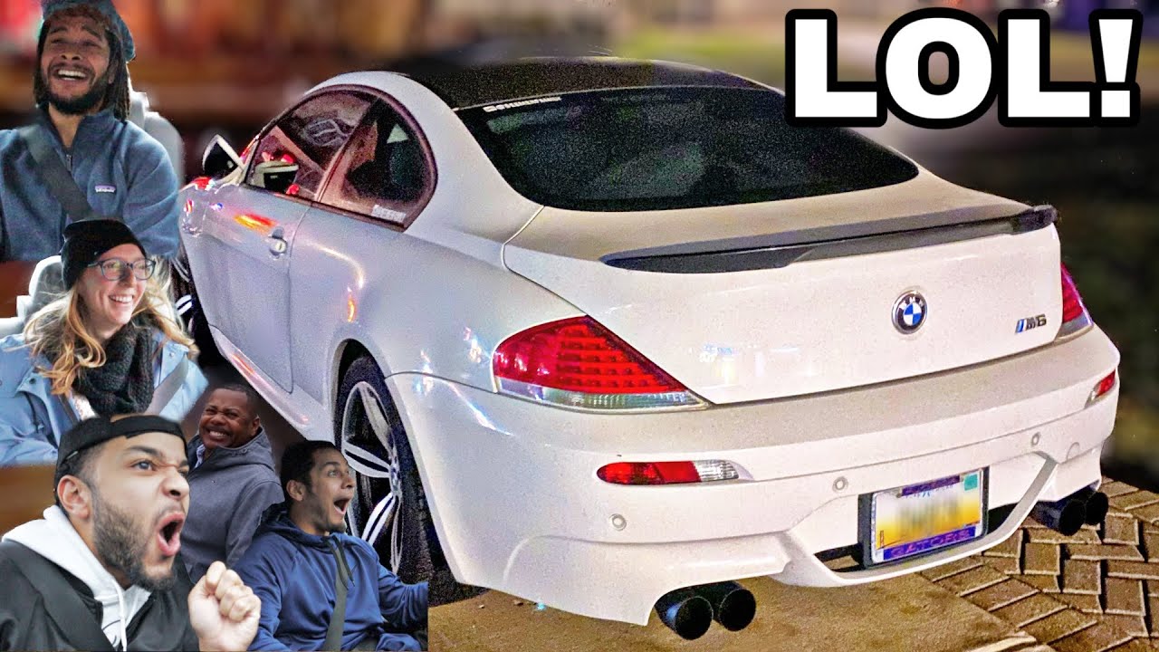 FAMILY REACTS TO STRAIGHT PIPED BMW V10 M6 EXHAUST!