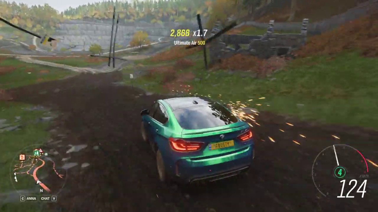 Forza Horizon 4 - BMW X6 M off road with mud