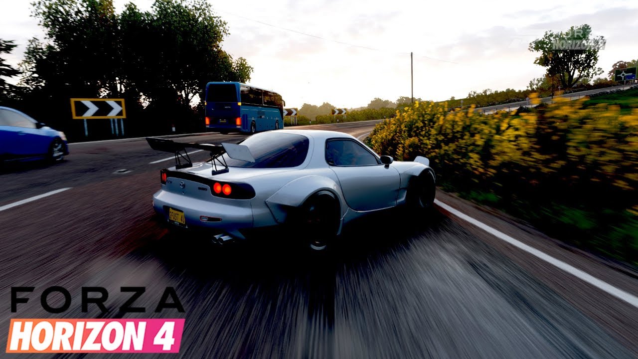 Forza Horizon 4 | Max settings | 1997 Mazda RX-7 |