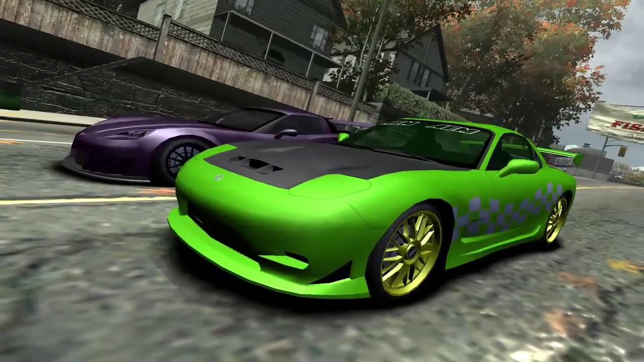 Mazda RX - 7 VS Chevrolet Corvette C6 Short Race Battle | Need For Speed Most Wanted