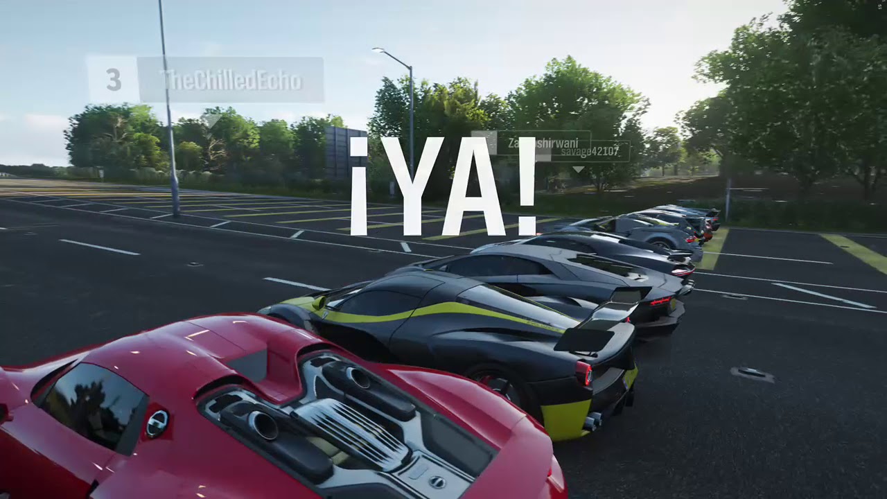 Mi primer carrera en forza horizon 4 con hypercar laferrari