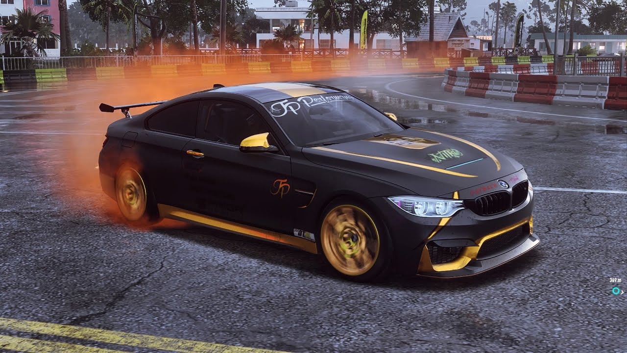 NFS Heat car performance test - BMW M4 GTS '16 race build #4