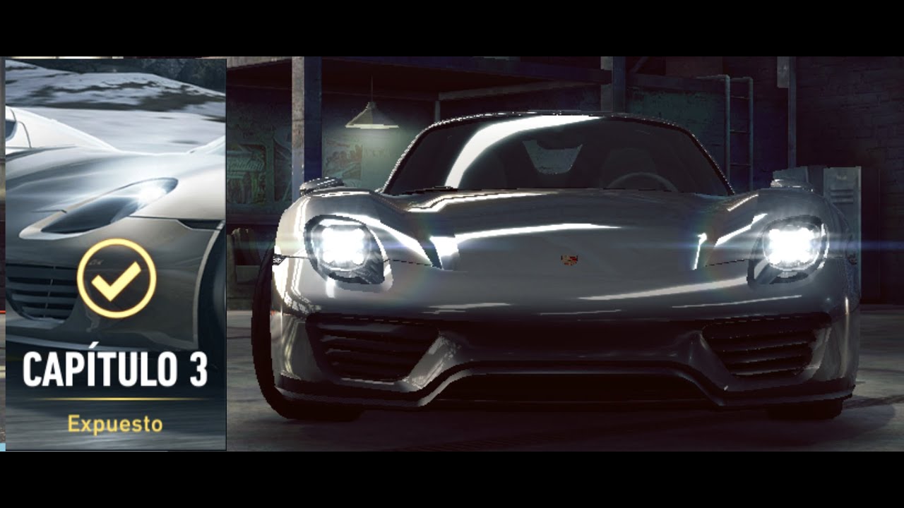 NFS No Limits - Devils Run - Día#4 - Porsche 918 Spyder - Desastroso día, este auto es mas difícil