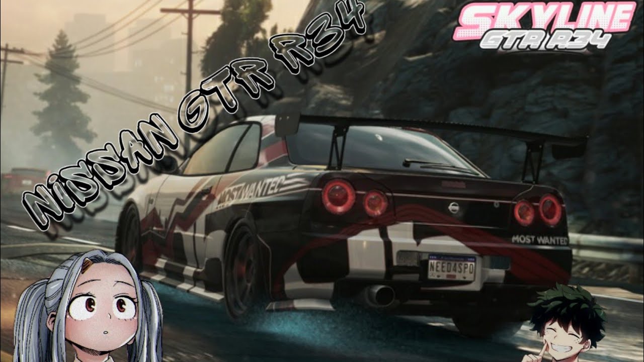 NISSAN SKYLINE GTR R34 [NFS MOST WANTED] 8K60FPS