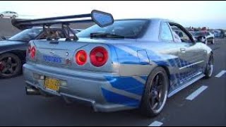 Nissan Skyline GT-R R34 Брайана О’Коннора в игре NFS Undeground 2 #2