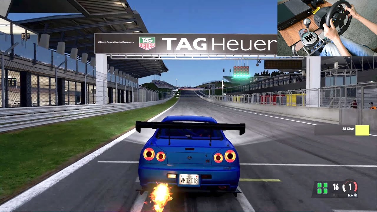 Nissan Skyline GT-R (R34) SMS-R TestDrive – Project CARS 2 Gameplay (60FPS SIM WHEEL)