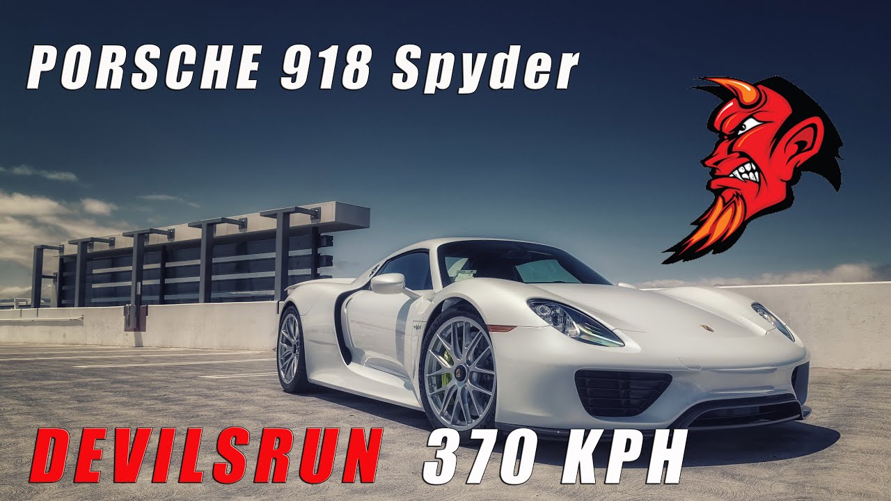 PORSCHE 918 Spyder - DEVILSRUN Chapter 1 | NEED4SPEED