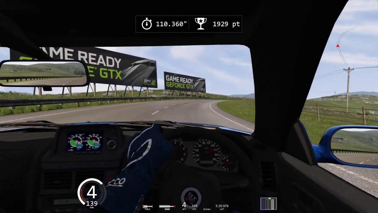 R34 GT R Vspec drivers view Assetto Corsa