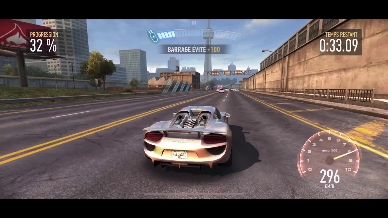 SE Porsche 918 - Race 5.6 (5 Takedowns, 8 Roadblocks)