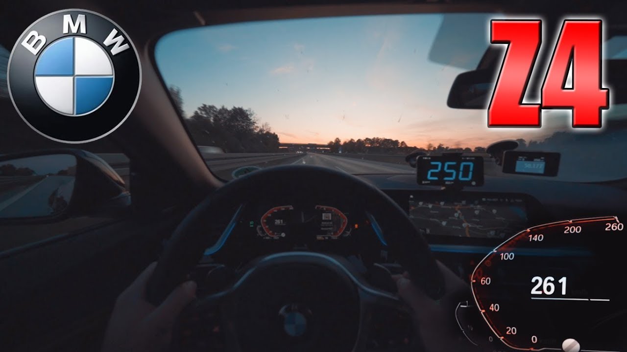 0-250 km/h | BMW Z4 30i | TOP SPEED and Acceleration TEST✔