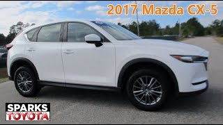 2017 Mazda CX-5 Sport with Warranty at Sparks Toyota in Myrtle Beach SC - 192614A