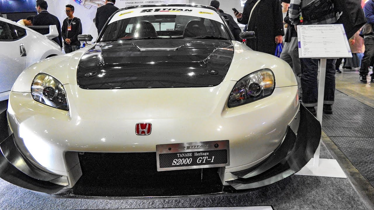 (4K)HONDA S2000 GT-1 tanabe heritag ホンダS2000 GT1 - TOKYO AUTO SALON 2020