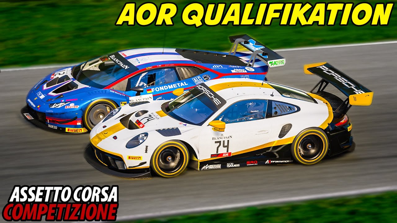 ACC AOR Qualifikation Rennen: Porsche GT3 R @ Brands Hatch | Assetto Corsa Competizione