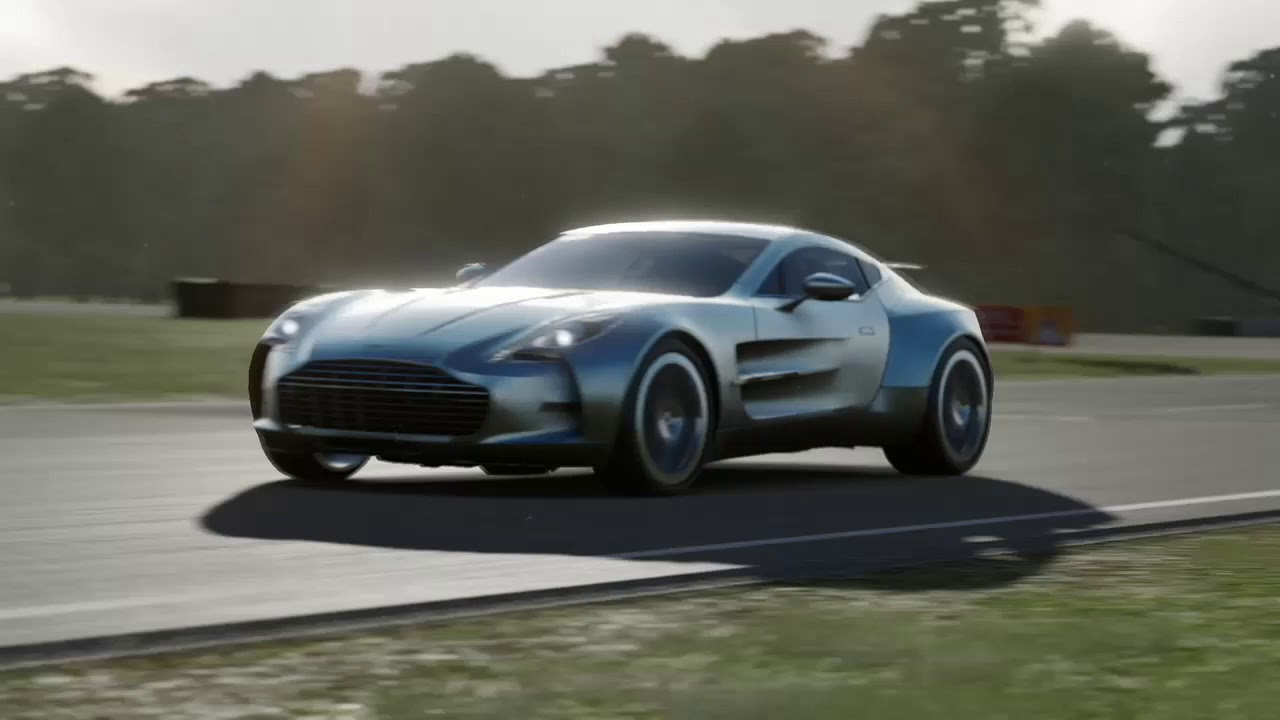 Aston Martin One-77--Top Gear Lap