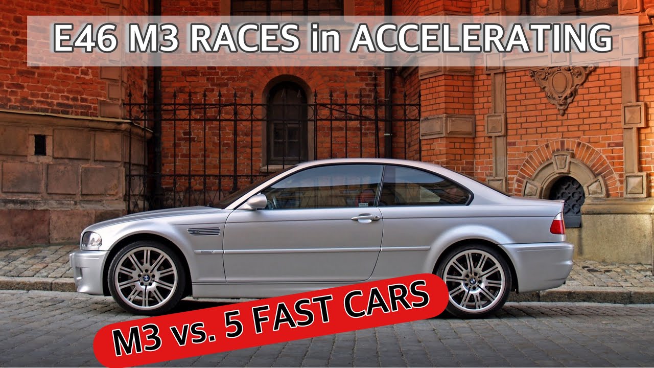 🔞BMW M3 e46 vs M340i + M850i + e36 M3 + e39 M5 | Acceleration RACE | PS Hugo