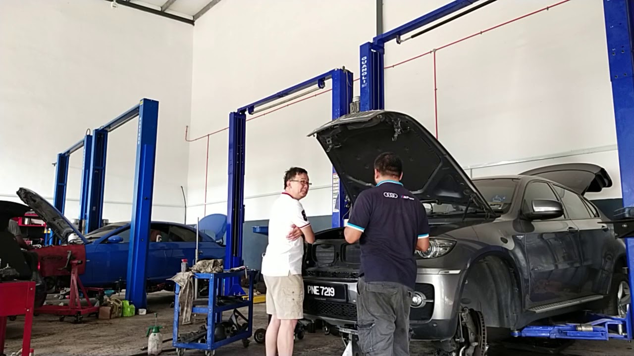 Bmw x6 e71 install engine