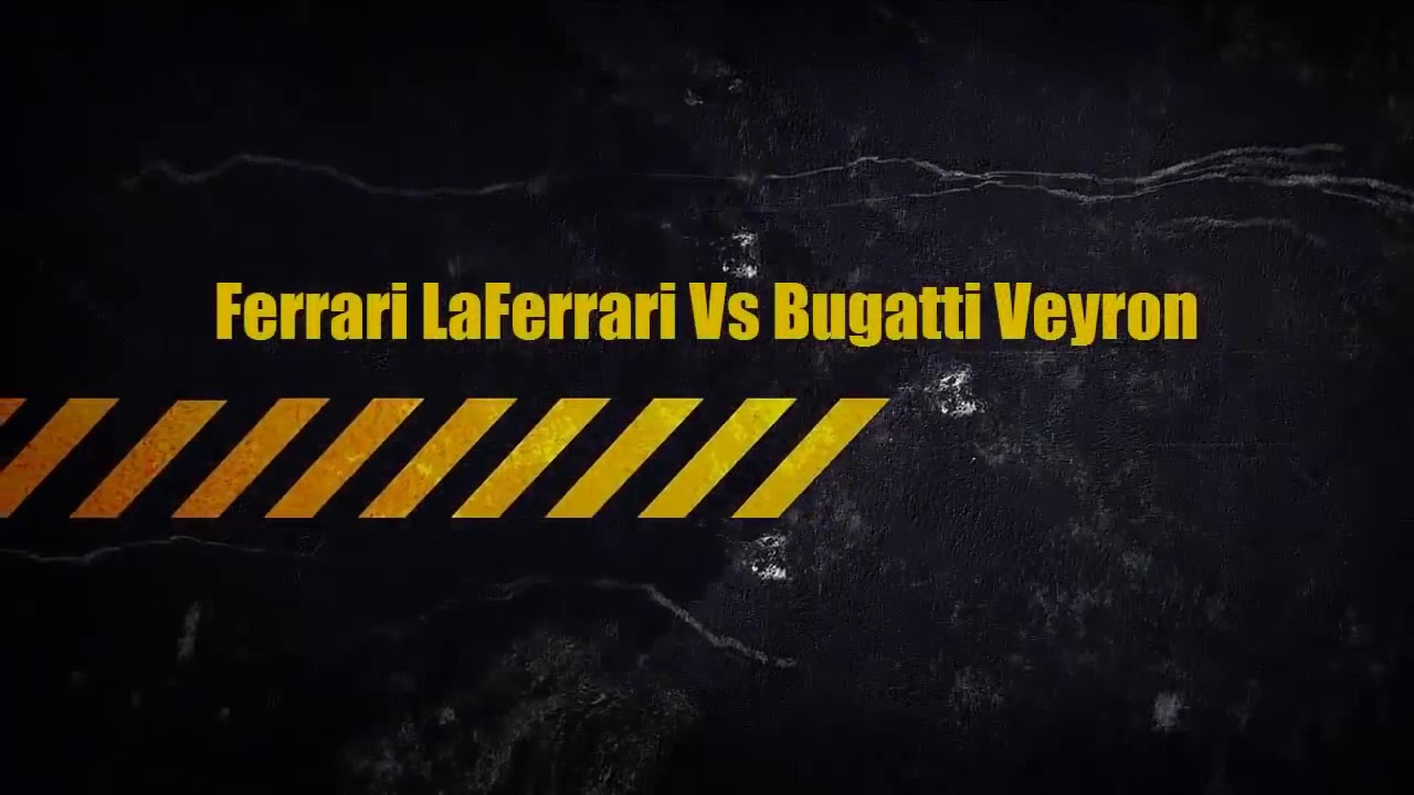 Ferrari LaFerrari Vs Bugatti Veyron Drag Race - Supercar Racing