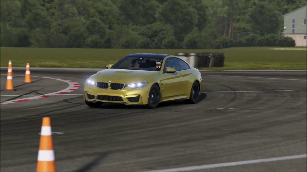 Forza 6 - BMW M4 lap on Top Gear track (controller, no assists, with clutch)