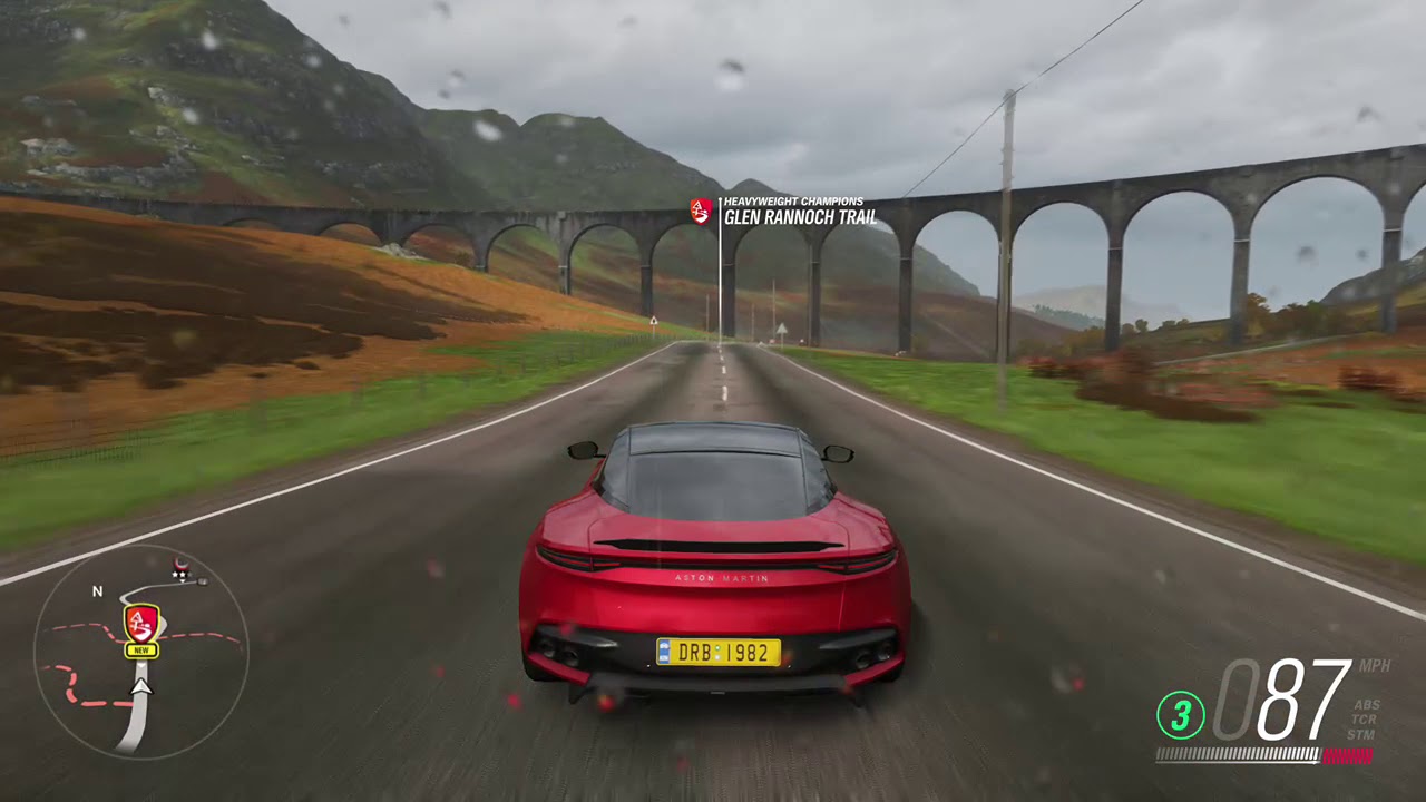 Forza Horizon 4 - Aston Martin DBS Supperleggera Test Drive Gameplay