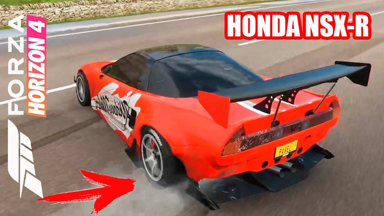 HONDA NSX-R - Forza Horizon 4 | Logitech g29 gameplay