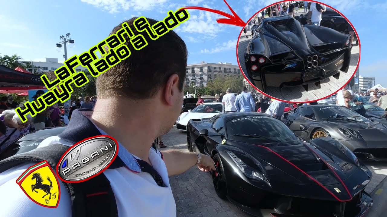 LAFERRARI APERTA, HUAYRA, CHIRON E MUITO MAIS NO ENCONTRO DOS MULTIMILIONÁRIOS!