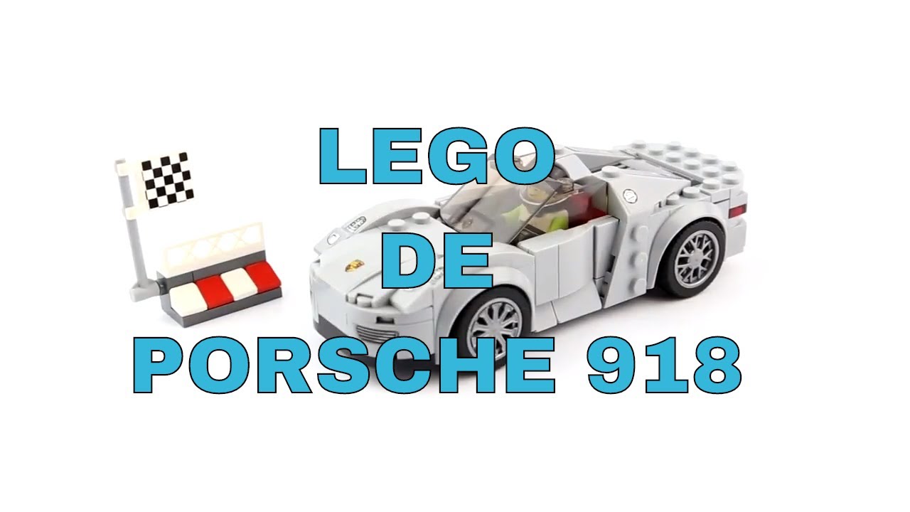 Lego Rápido Champions 75910  Porsche 918 #LEGO #LEGOCONSTRUÇÃO