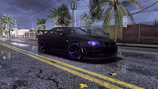 NEED FOR SPEED HEAT: NISSAN SKYLINE GTR R34 Gameplay