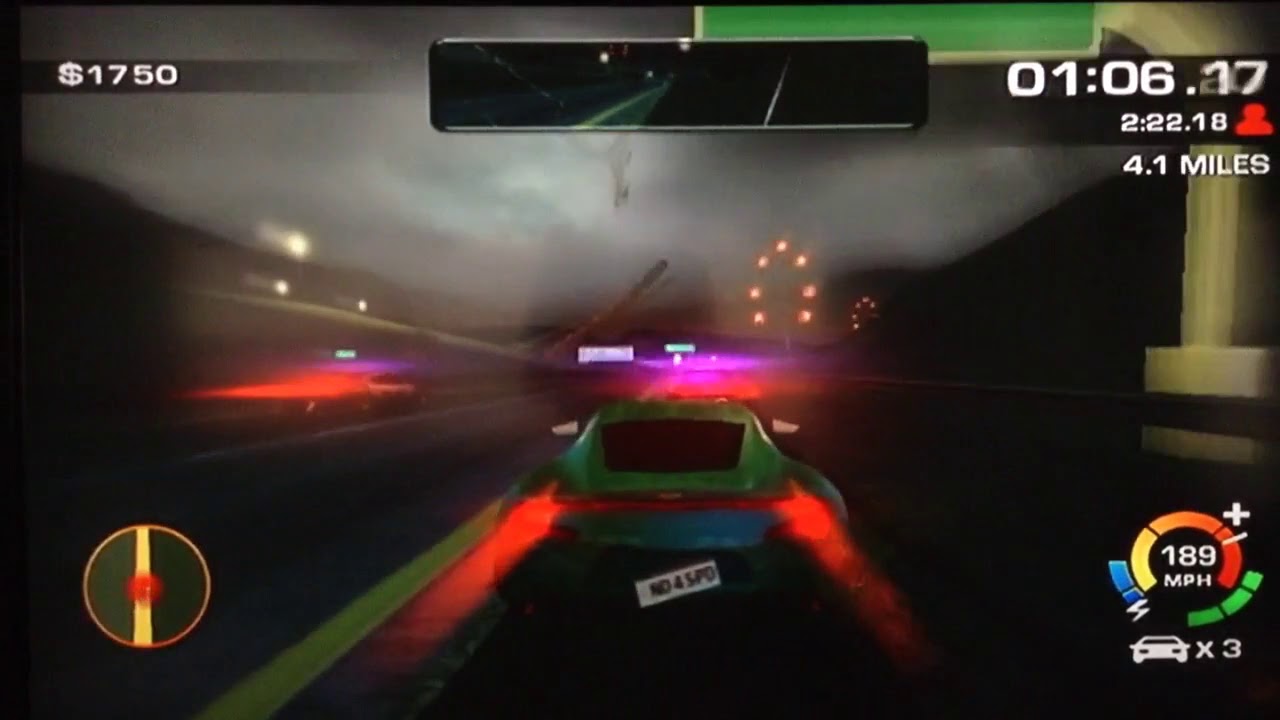 NFS: The Run (Wii) - Challenges - Expert - Denver (Survival) | Aston Martin One-77