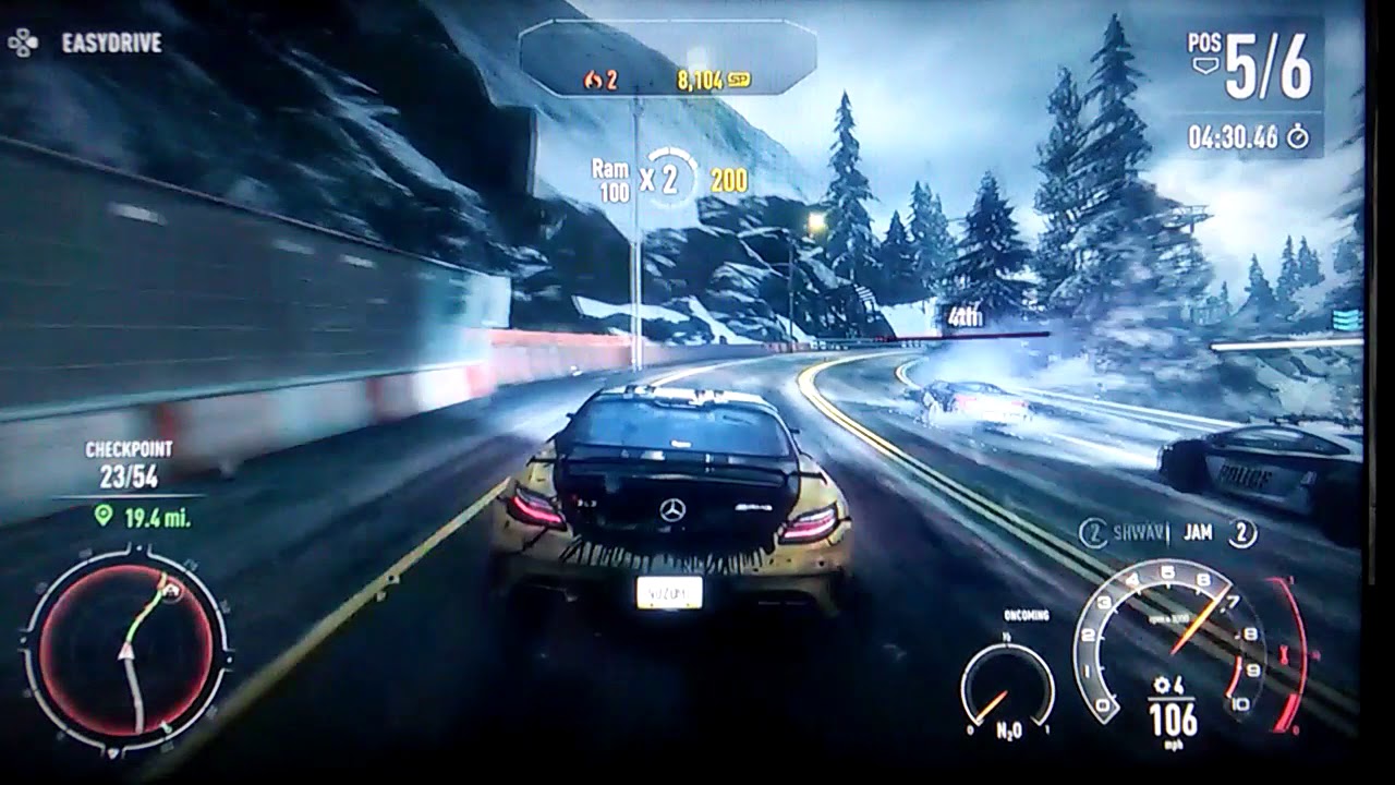 Need For Speed: Rivals- Grand Tour challenge 3: Protect level 1 Aston Martin Vanquish