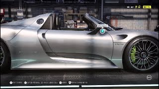 Need for speed heat (Porsche 918 Spyder 2015)