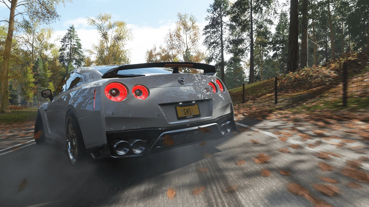 Nissan GTR R35 Drift Montage