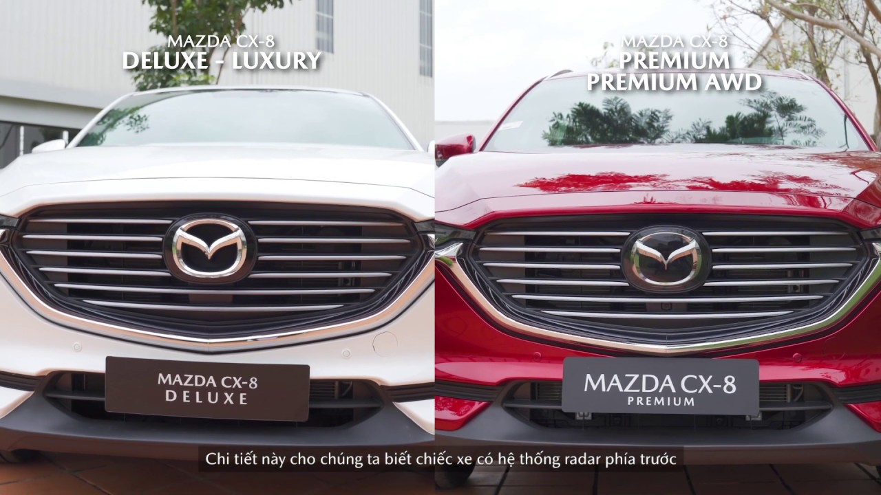 PHÂN BIỆT CÁC PHIÊN BẢN MAZDA CX-8 (DELUXE, LUXURY VÀ PREMIUM)