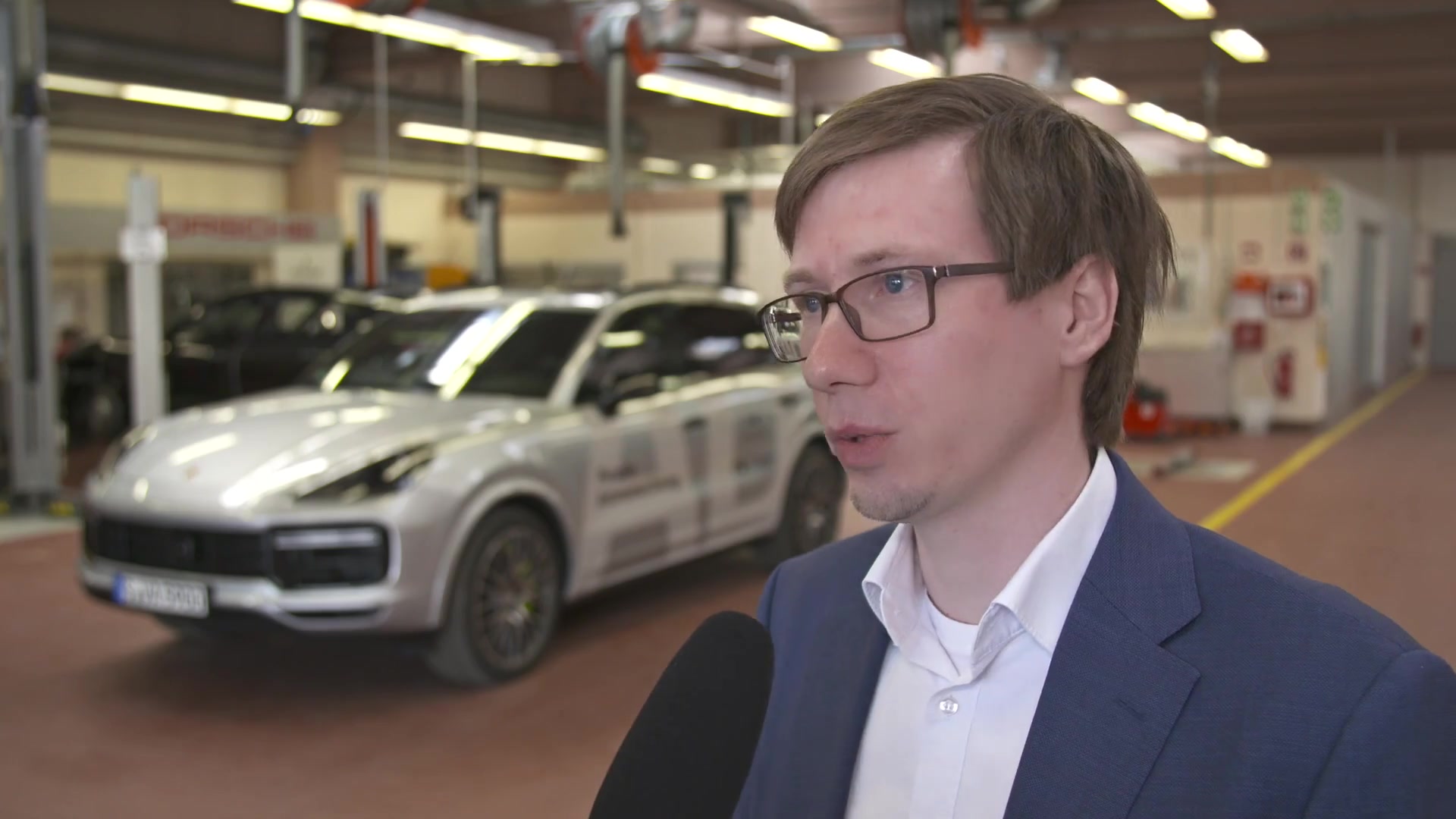 Porsche Autonomes Fahren in der Werkstatt – Alexander Haas