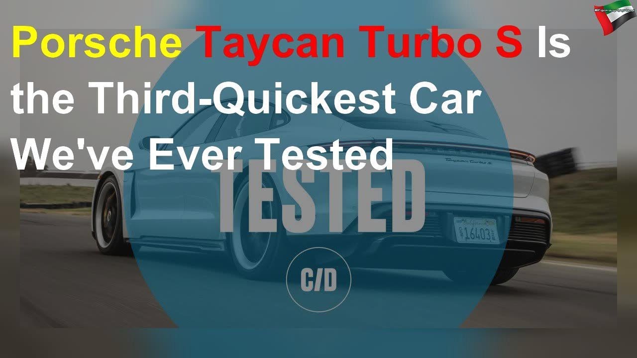 Porsche Taycan Turbo S Is the Third-Quickest Car We've Ever Tested