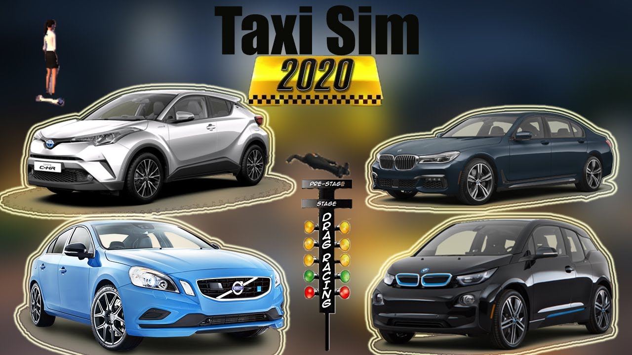 Taxi Sim 2020 - Bmw I3,Bmw 7 series, Toyota CHR, Volvo S60 - Gameplay Walkthrough Android