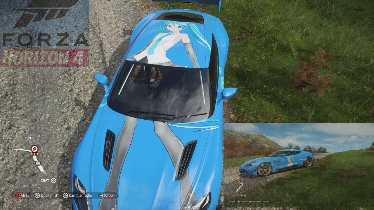 forza horizon 4 tuning 2017 Aston Martin  Vanquish Zagato Coupe (hatsune miku)