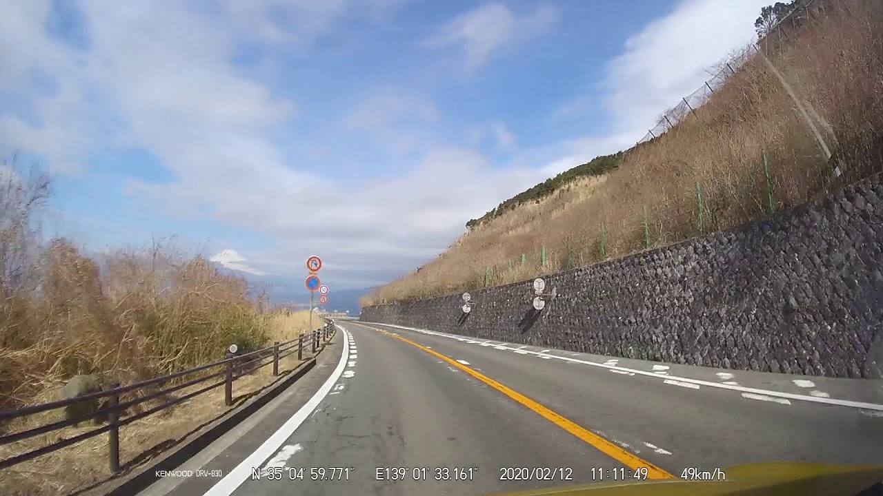 クロスビーで行く　伊豆スカイライン　富士山