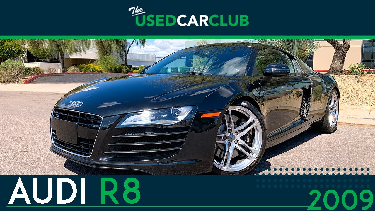 2009 Audi R8 Quattro Coupe - Only 26k Miles - Carbon Sigma - HUGE 145k MSRP - WOW!!