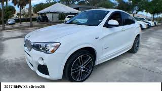 2017 BMW X4 Coconut Creek FL P8050