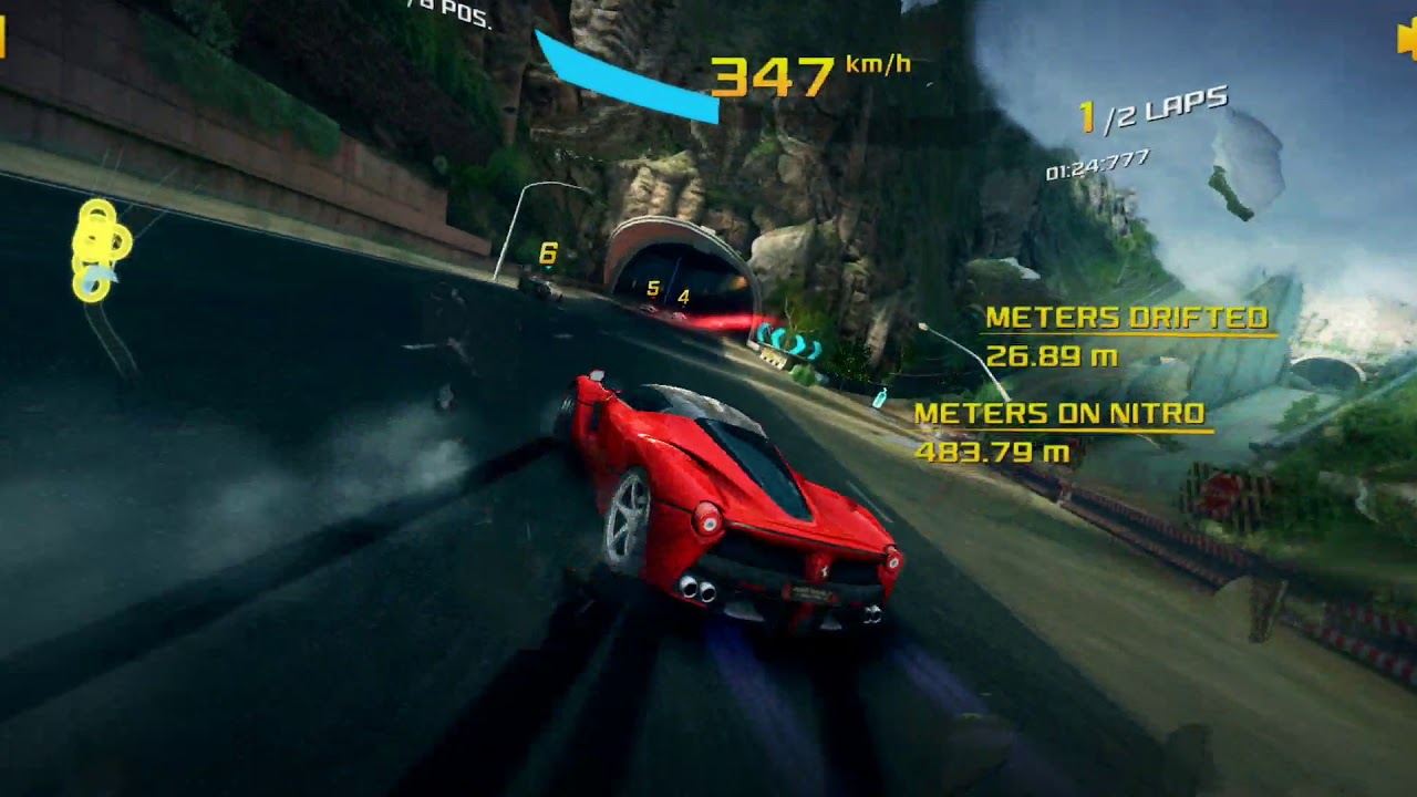 Asphalt 8 Mount tide A class gameplay- Ferrari LaFerrari