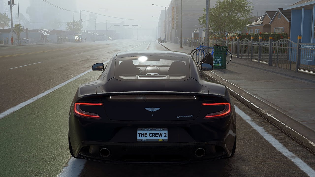 Aston Martin Vanquish - The Crew 2 | Thrustmaster T150 gameplay