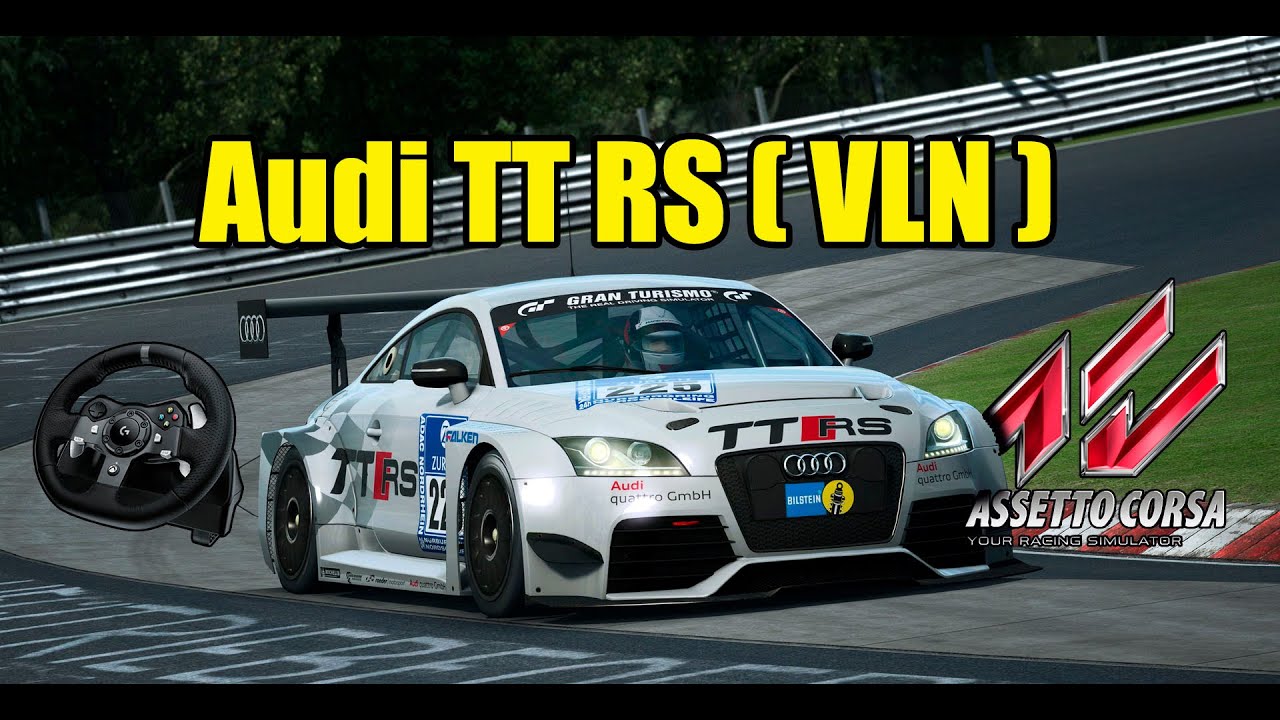 Audi TT RS VLN em Nordschleife  G920