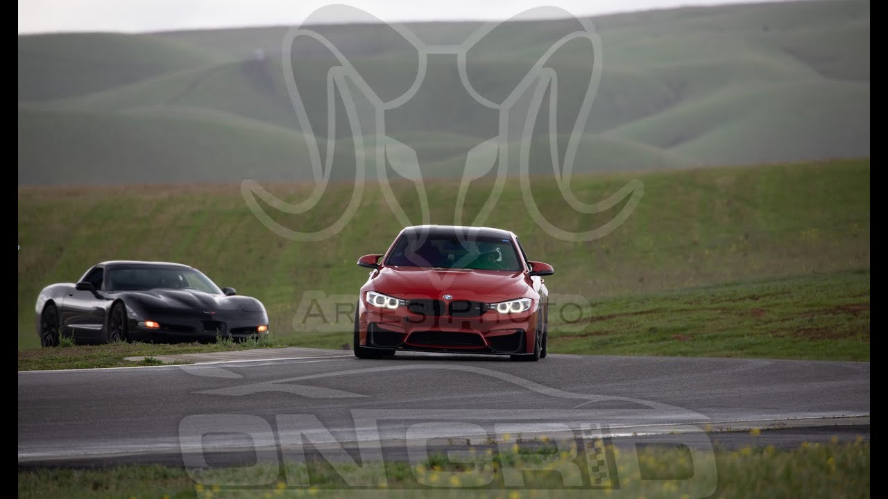 BMW M4 High Speed Drifts Thunderhill Raceway West ON GRID Advanced Group