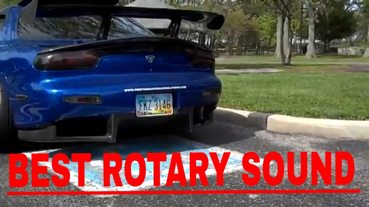 Best Mazda RX 7 Sound Compilation ROTARY Engine JDM