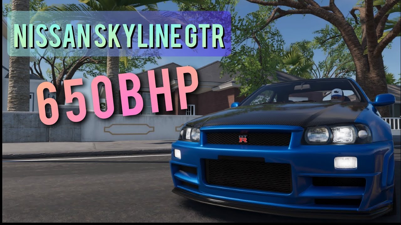 CRUISING IN A 650BHP R34 GTR | The Crew 2