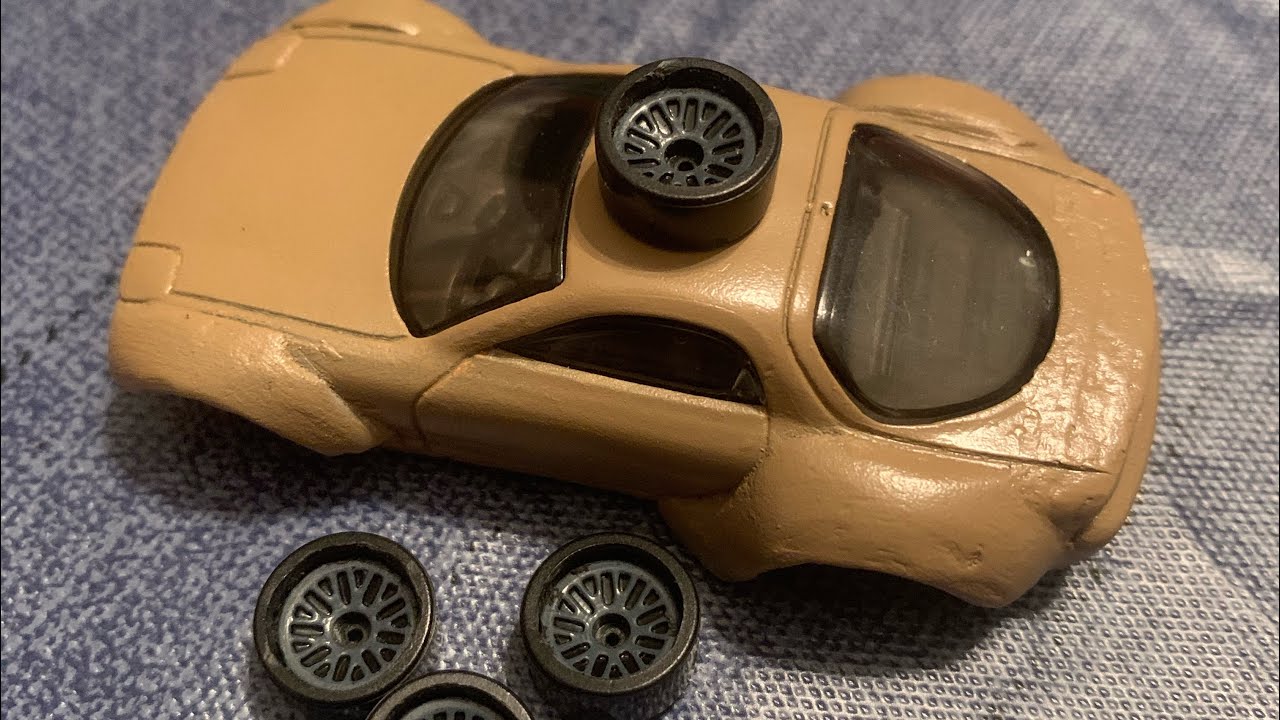 Deep Junk Garage Racecar Challenge— Custom Hot Wheels Wide Body Mazda RX7